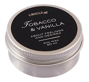 Свеча ароматическая в металлической коробочке Tobacco & Vanilla (50мл) 3105877