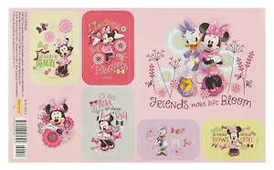 Disney/Дисней Наклейки (153 Х 92)  Минни 4-21-0014