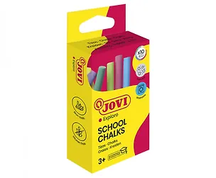Мелки, JOVI, Classcolor, 10 штук, цветные, круглые, в картонной упаковке 303163