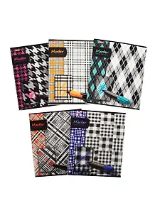 Тетрадь в клетку Hatber, Marker, 96 листов, в ассортименте