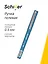 Ручка гелевая синяя 0,5 мм, Schiller — 2996904 — 1