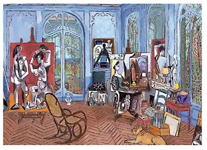 Паззл Educa 3000 эл. 120*85см. "Студия Пикассо" 15539