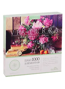 Пазл Аромат пионов Виа Терра 1000 элементов 05235