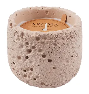 Свеча в стакане (керамика) (12-250105-G9)