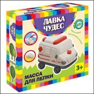 Набор масса для лепки Машина скорой помощи (100-18285) (Лавка чудес)