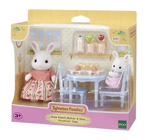 Sylvanian Families «Стол для завтрака Снежных кроликов – мамы и малыша» 3140864