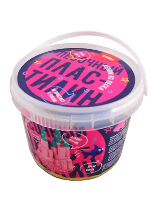 Пластилин песочный LORI Желтый 500 гр., формочки 2795974