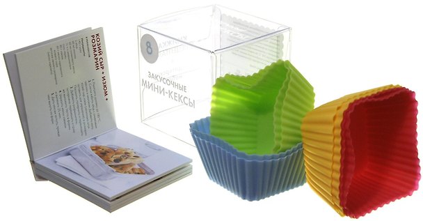 Книга Закусочные мини-кексы () — 1