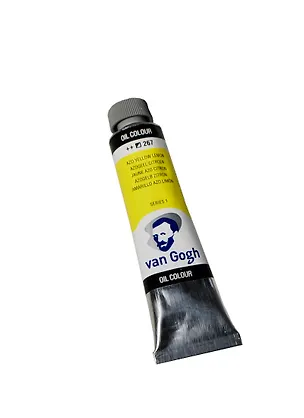 Краска масляная «VAN GOGH» лимонно-жёлтый AZO, туба 40мл, Royal Talens 230961