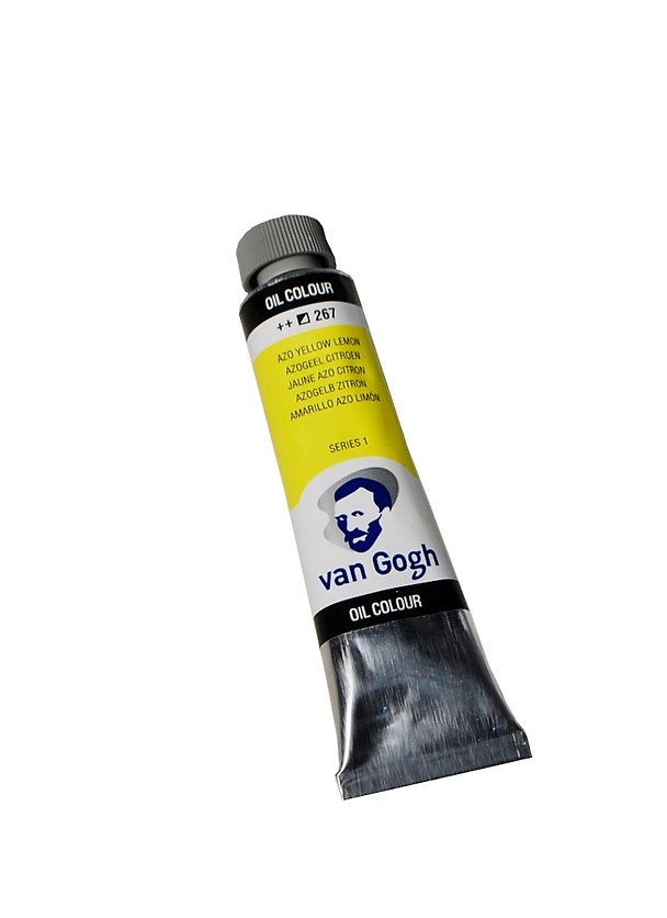 Краска масляная «VAN GOGH» лимонно-жёлтый AZO, туба 40мл, Royal Talens 230961 — 1