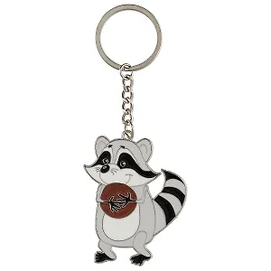 Брелок My lucky charm Енот с печеньками (металл) (12-7150-Z1801)