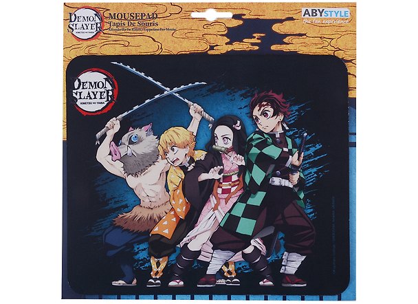 Коврик для мыши Аниме Demon Slayer (Клинок рассекающий демонов) (23,5x19,5) 2943225 — 1
