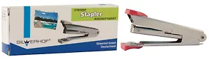 Степлер №10 12л "Classic" металлический, ассорти, к/к, Silwerhof