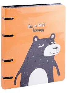 Тетрадь на кольцах в клетку Be Smart, Silly, 120 листов