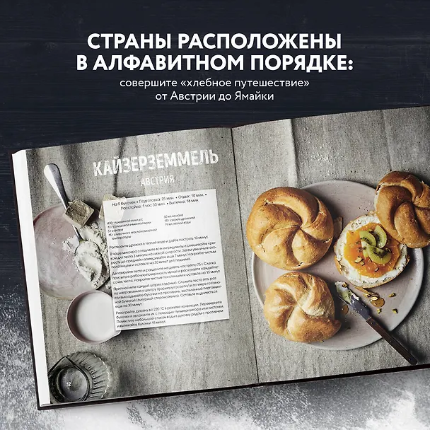 Книга Мир хлеба. 100 лучших рецептов домашнего хлеба со всего мира (Софи Дюпюи-Голье) — 7