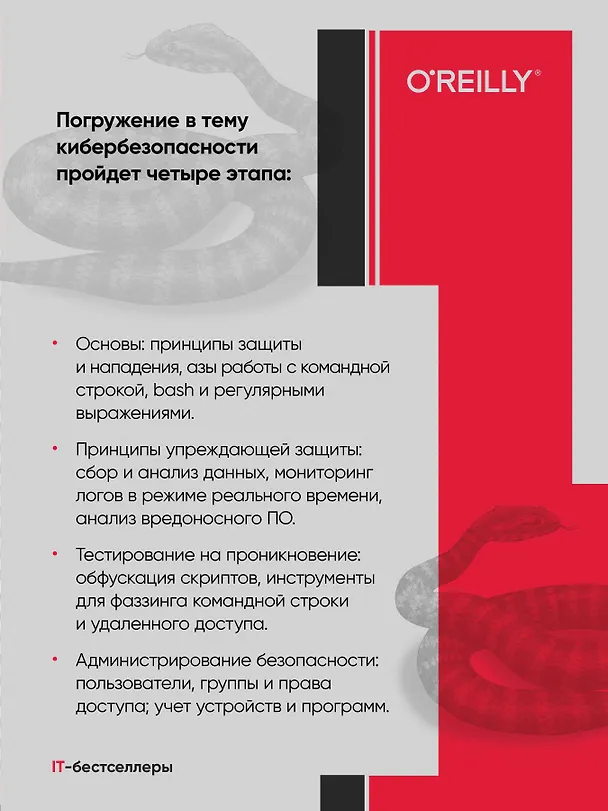 Книга Bash и кибербезопасность: атака, защита и анализ из командной строки Linux (Пол Тронкон) — 4