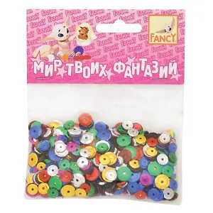 Пайетки Кружочки (FD020031) (упаковка)