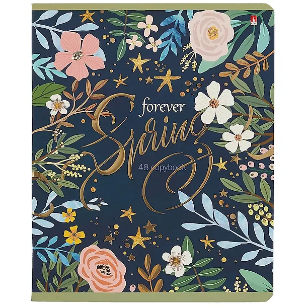Тетрадь общая «Весна. Forever» в ассортименте, 48 листов в клетку, A5 - Альт 251042 — 4
