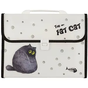 Портфель «Fat cat», А4, 12 отделением