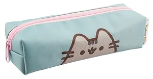 Пенал-косметичка "Pusheen" синий, полиэстер, молния