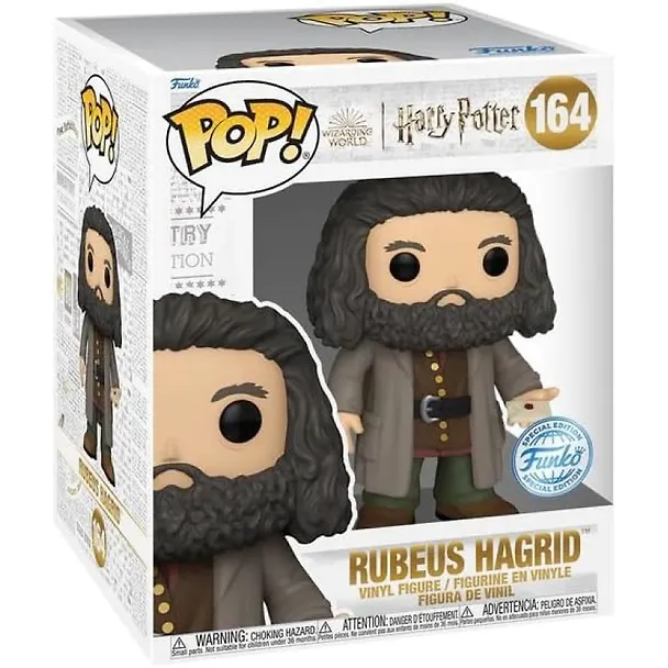 Фигурка Funko POP! Harry Potter Rubeus Hagrid w/Letter 6 (164)  (Fun77381) 3127459 — 2