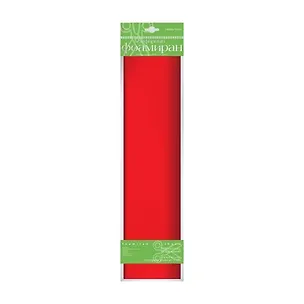 Фоамиран, HOBBY TIME зефирный, в листах 50*140см, красный 338632