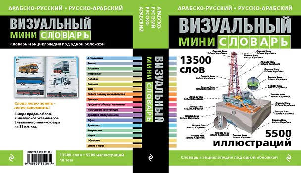 Книга Арабско-русский русско-арабский визуальный мини-словарь (Жан-Клод Корбей) — 1