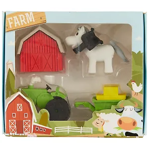 Набор ластиков «Ферма», 4 штуки