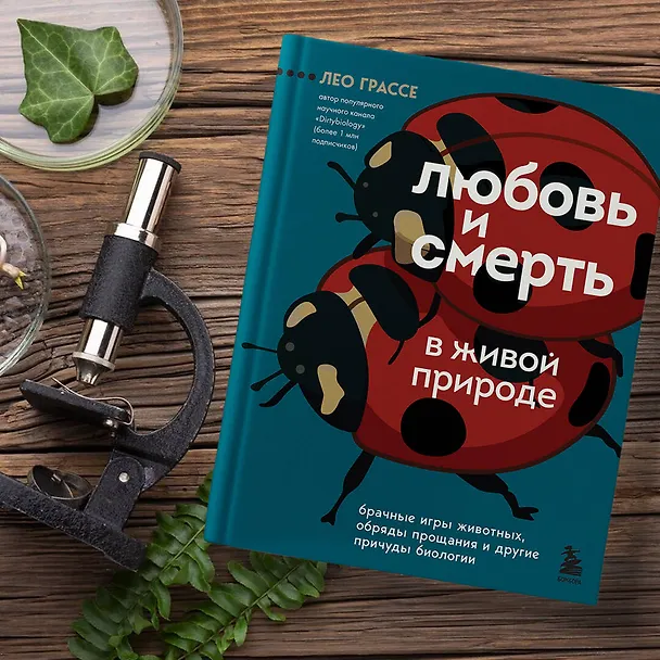 Книга Любовь и смерть в живой природе. Брачные игры животных, обряды прощания и другие причуды биологии (Лео Грассе) — 6