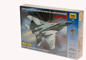 Сборная модель ЗВЕЗДА, Самолет, МиГ-29, 1:72