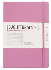 Книга для записей A5 125л лин. "Medium" тв.обложка, цвет пыльная роза, Leuchtturm1917