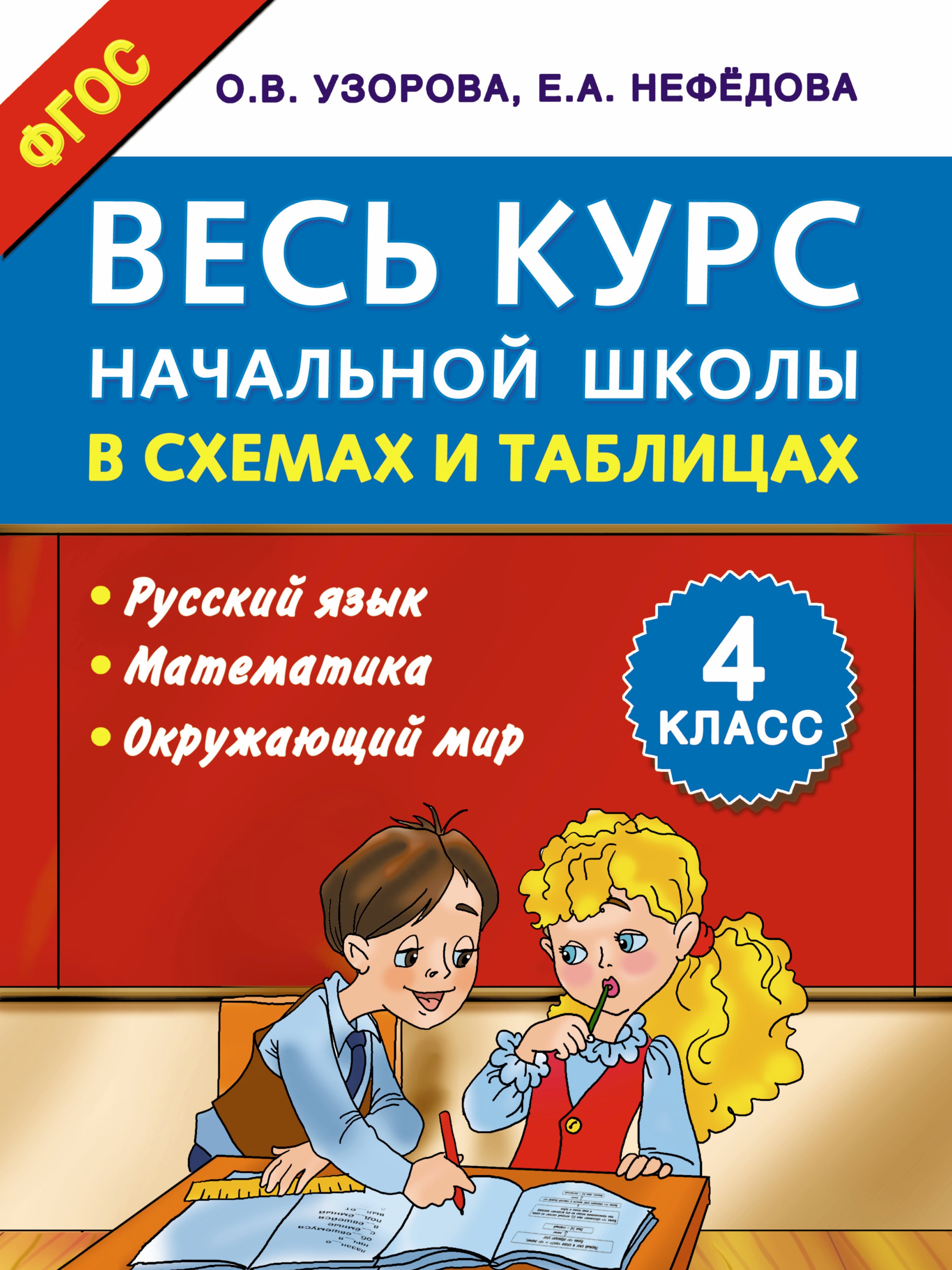 

Весь курс начальной школы в схемах и таблицах 4 класс