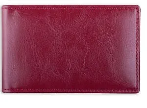 Визитница "Бизнес",  20 карточек, бордо