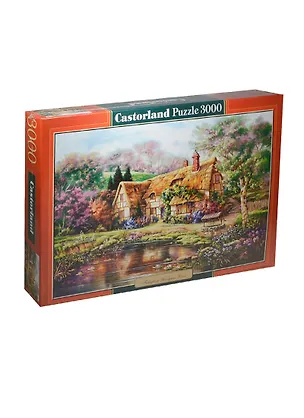 Пазлы 3000 C-300365 Сумерки у пруда (92х68см) (коробка) (Castorland) 2431335