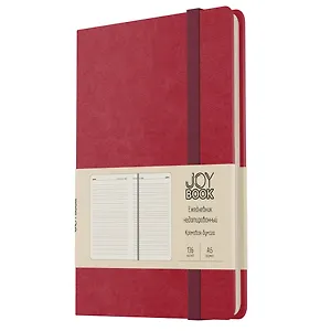 Ежедневник недат. А6 136л "Joy Book. Пряное вино" 7Б, тв.переплет, иск.кожа,  скругл.углы, тонир.блок, ляссе, карман задн.форз