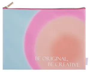 Папка для тетрадей А4 "Rainbow" на молнии, PU, Yoi