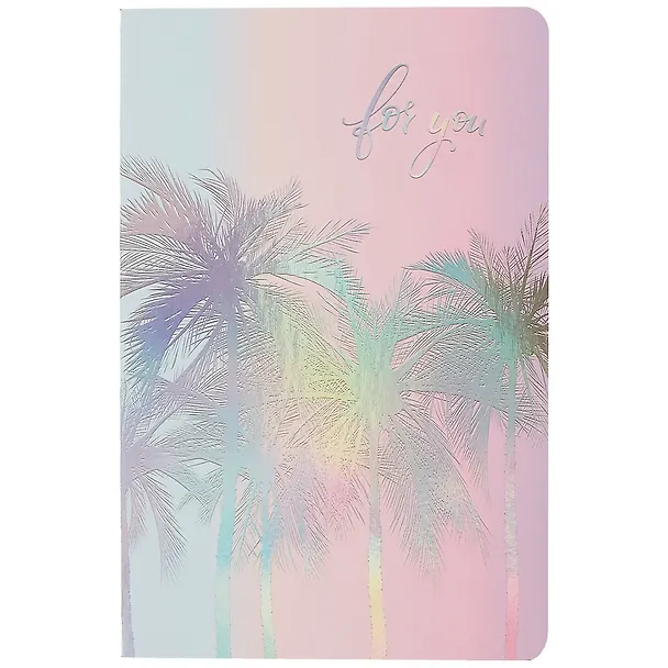 Тетрадь общая «Pastel palms», 32 листа в клетку, А5, в ассортименте - Kairui 257677 — 3