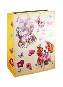 Пакет А3 48,3*63*17,8 "Щеночки", дет., бум.мат.ламинат