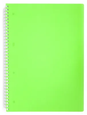 Тетрадь в клетку Hatber, Diamond Neon, А4, 80 листов, зеленая 233371