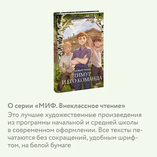 Книга Тимур и его команда (Аркадий Гайдар) — 6