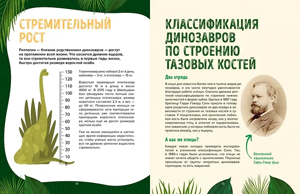 Книга Царство динозавров. Энциклопедия для детей (Орели Дефур) — 8