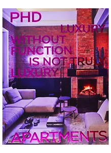 PHD, Philosophy of Design. Apartments