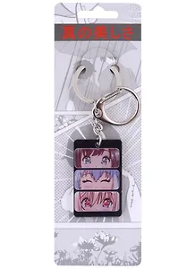 Брелок Аниме Глаза (Сёдзё) (акрил) (3х5)