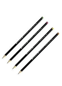 Карандаш inФОРМАТ, Dark, чернографитный HB с ластиком