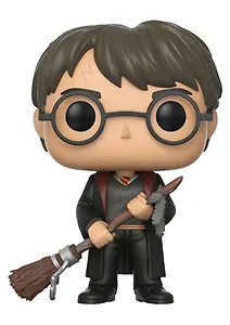 Фигурка Funko POP! Harry Potter Harry Potter with Firebolt & Feather (Exc) (51) (Fun14949)