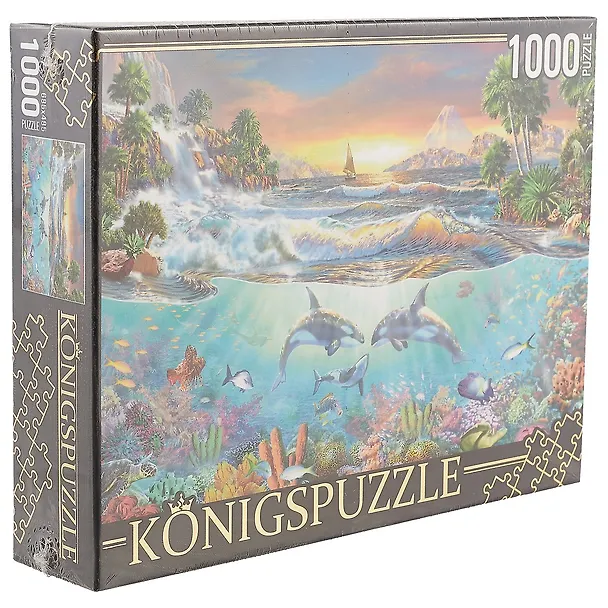 Пазл Königspuzzle 1000 эл.68,5*48,5см. Подводная жизнь МГК1000-6475 2640678 — 2
