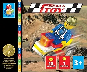 Конструктор Formula Toy (T50794) (15 дет.) (3+) (коробка)