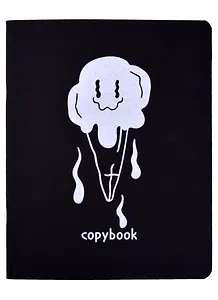 Тетрадь в клетку Listoff, "Total Black. Idea", 48 листов, в ассортименте