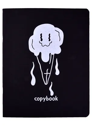 Тетрадь в клетку Listoff, "Total Black. Idea", 48 листов, в ассортименте 2883049