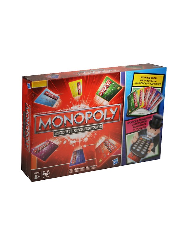 Игра настольная HASBRO Монополия с банковскими карточками 37712 2455399 — 1
